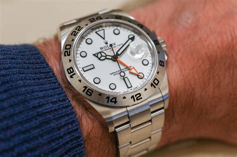 rolex explorer 2 polar 226570|rolex explorer ii bezel.